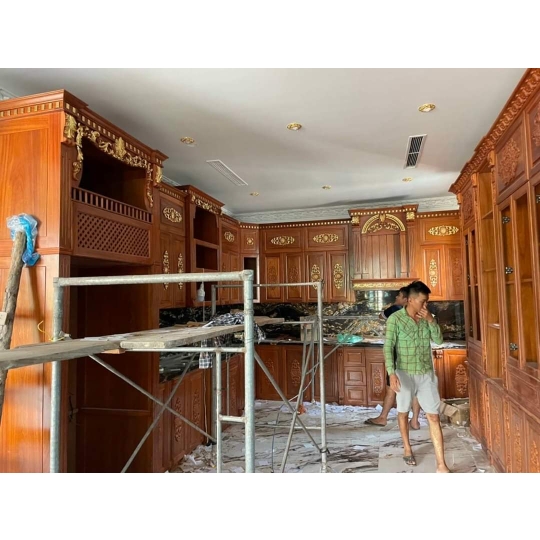 Kệ Bếp gỗ 1